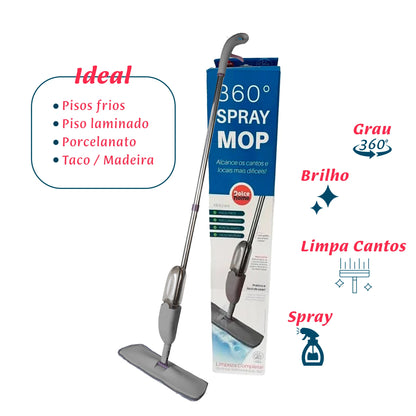 Vassoura Mop Spray - Rodo Mágico Esfregão - Dolce Home